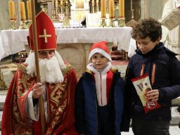 Spotkanie ze św. Mikołajem, biskupem, 06.12.2023